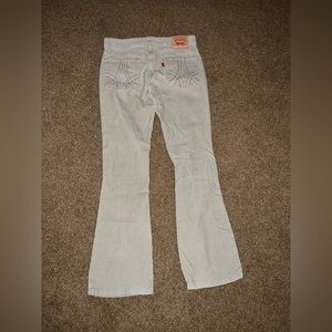 Vintage Levi's, Corduroys, Boot Cut with Embroidery